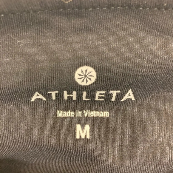 ATHLETA Sz M Straight Leg Leggings Activewear Workout Yoga Run - Picture 4 of 9